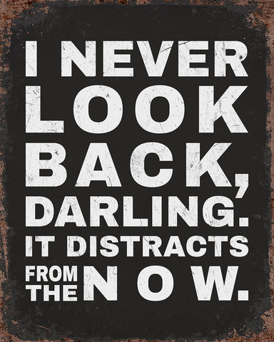 Never Look Back Darling No1