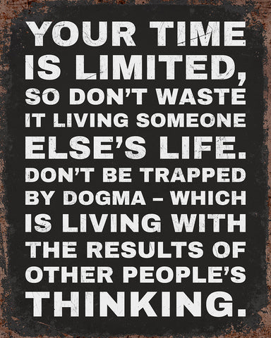 Your Time Is Limited No1