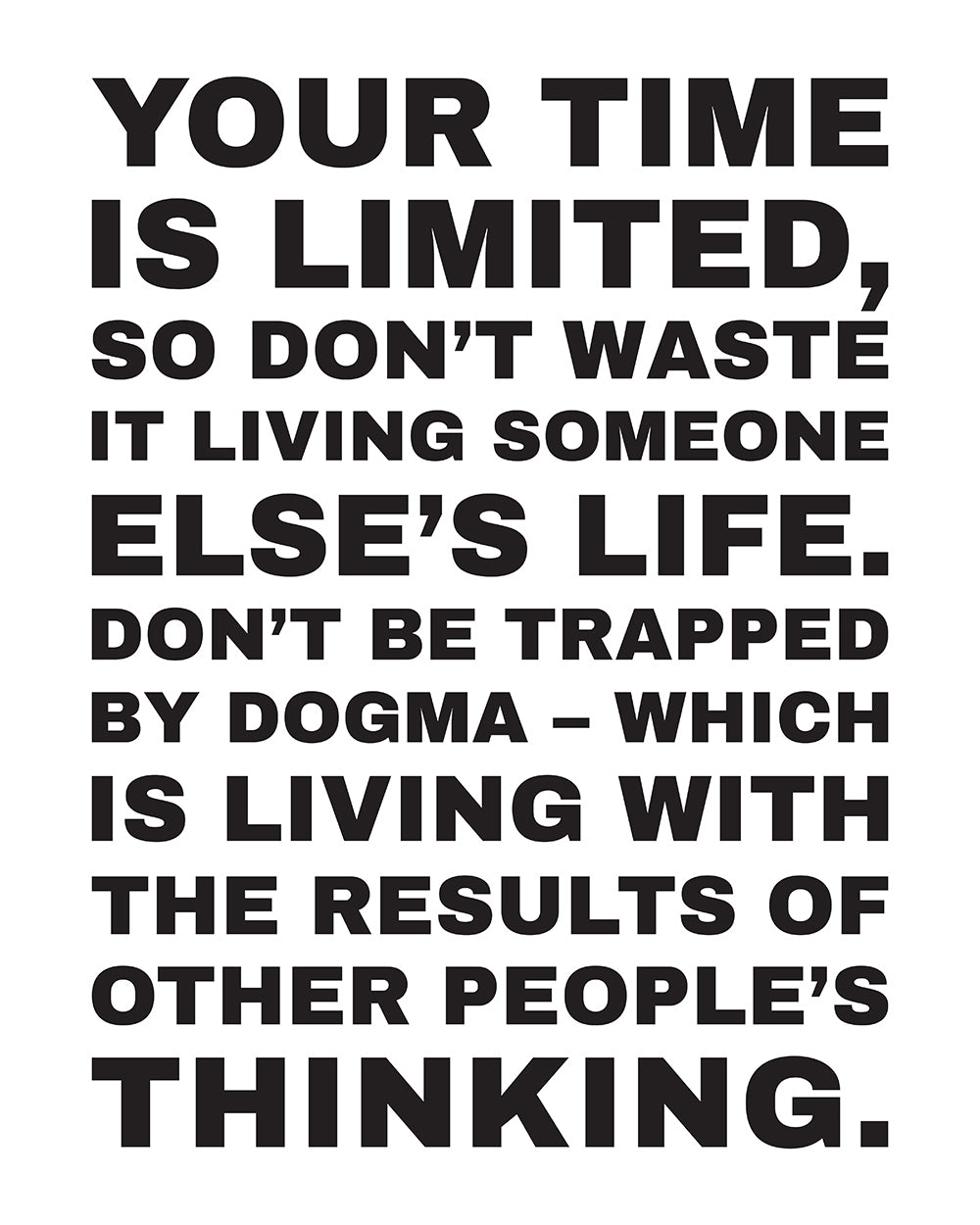 Unframed