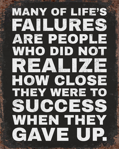 Many of Life's Failures No1