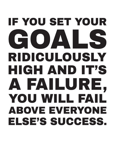 If You Set Your Goals No3
