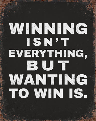Winning Isn't Everything No1