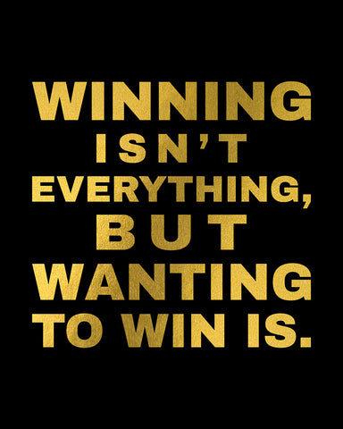 Winning Isn't Everything No2