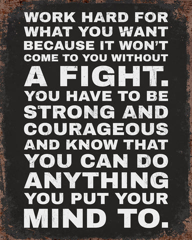 Work Hard No1