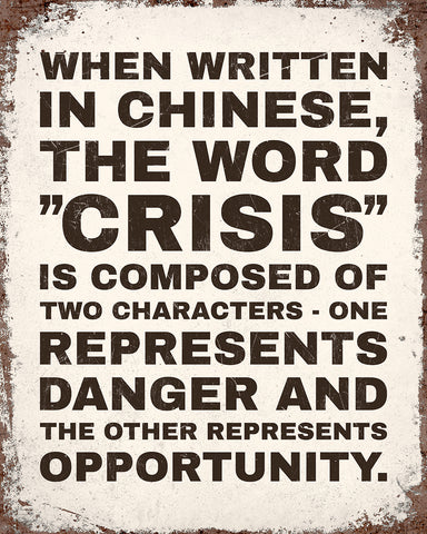 Danger And Opportunity No4