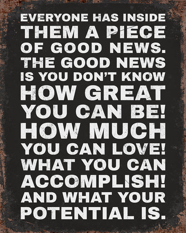 A Piece of Good News No1