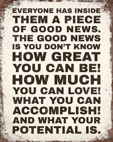 A Piece of Good News No4