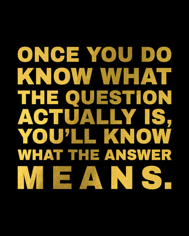 What The Answer Means No2