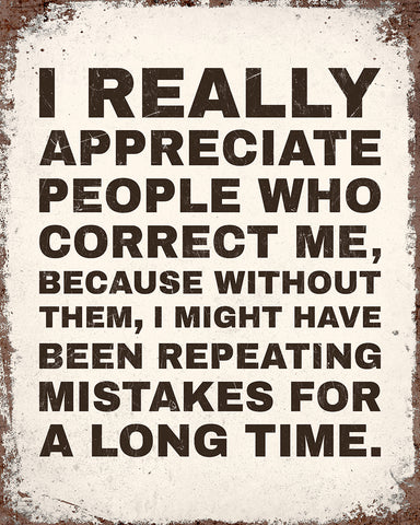 People Who Correct Me No4