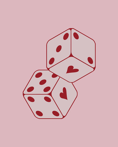 Chic Heart Dice