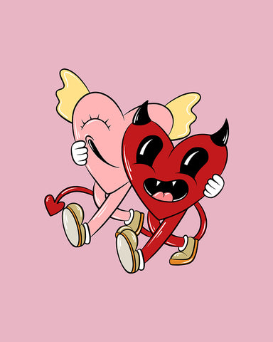 Angel & Devil Hearts
