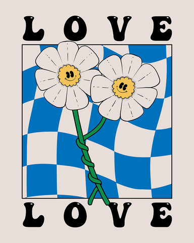 White Smiley Flowers