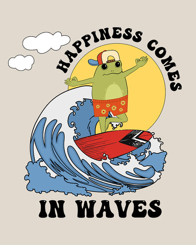Happiness Comes In Waves No2