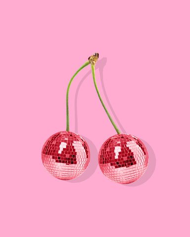 Cherry Disco Balls