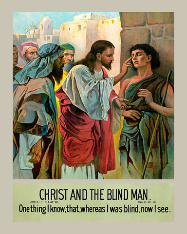 Christ And The Blind Man