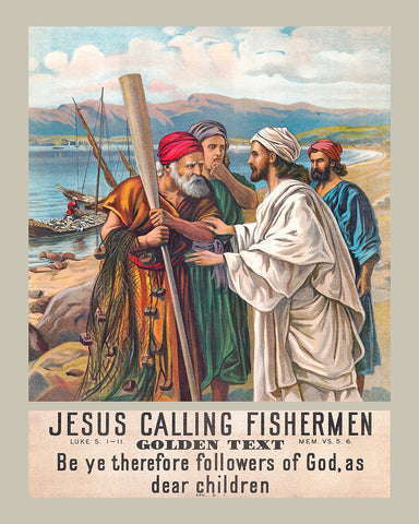 Jesus Calling Fishermen