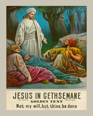 Jesus In Gethsemane
