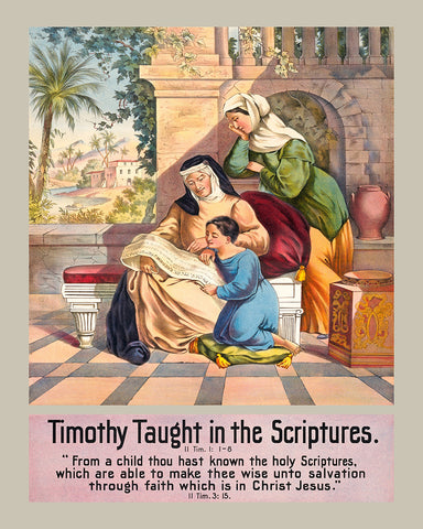 Timothy Taught In The Scriptures