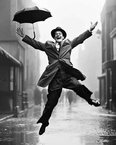 Man In Rain