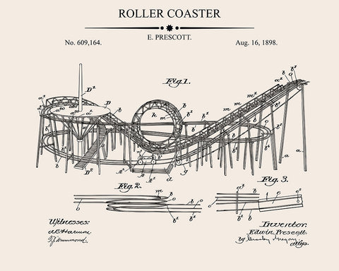 Roller Coaster Blueprint No1