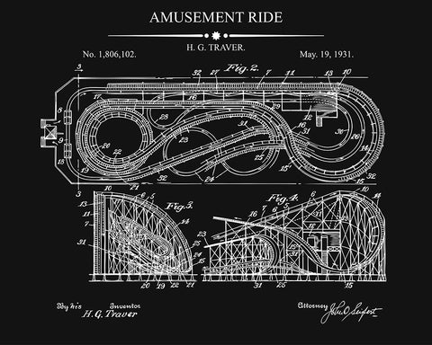 Roller Coaster Blueprint No3