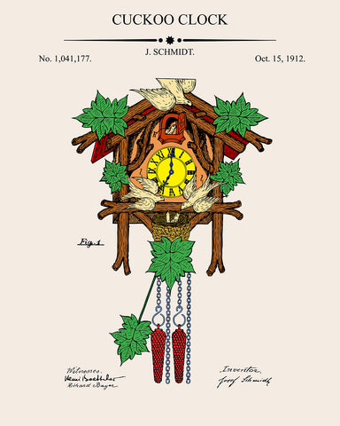 Cuckoo Clock Blueprint