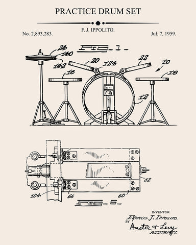 Drum Set Blueprint No1