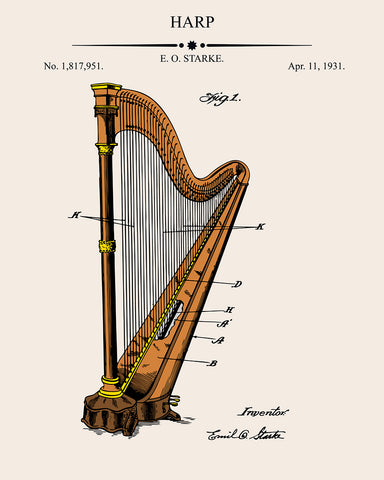 Harp Blueprint No2