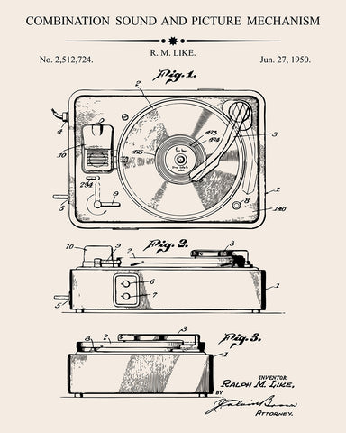 Record Player Blueprint