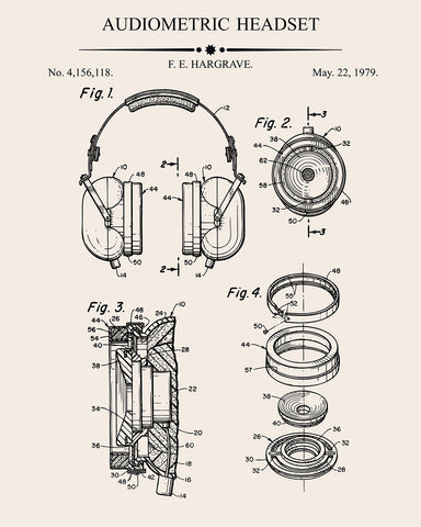 Headphones Blueprint No1