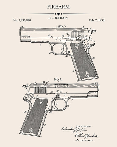 Firearm Blueprint No1