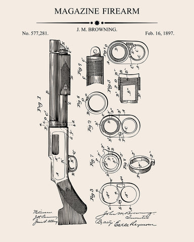 Firearm Blueprint No4