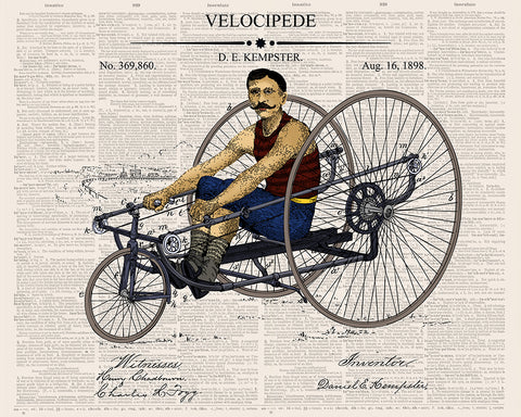 Velocipede Blueprint No1