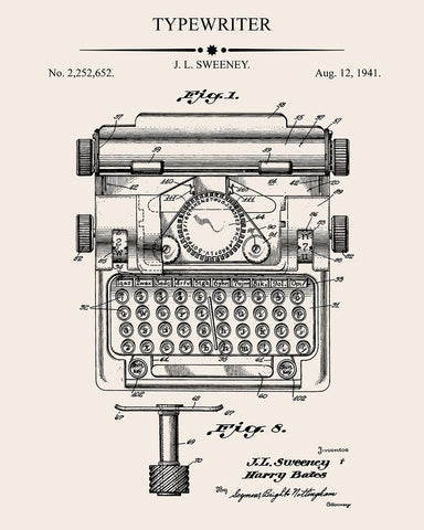 Typewriter Blueprint