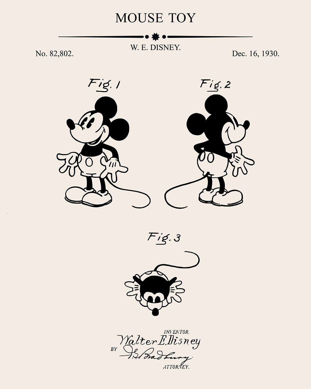 Mouse Blueprint – Poster Master