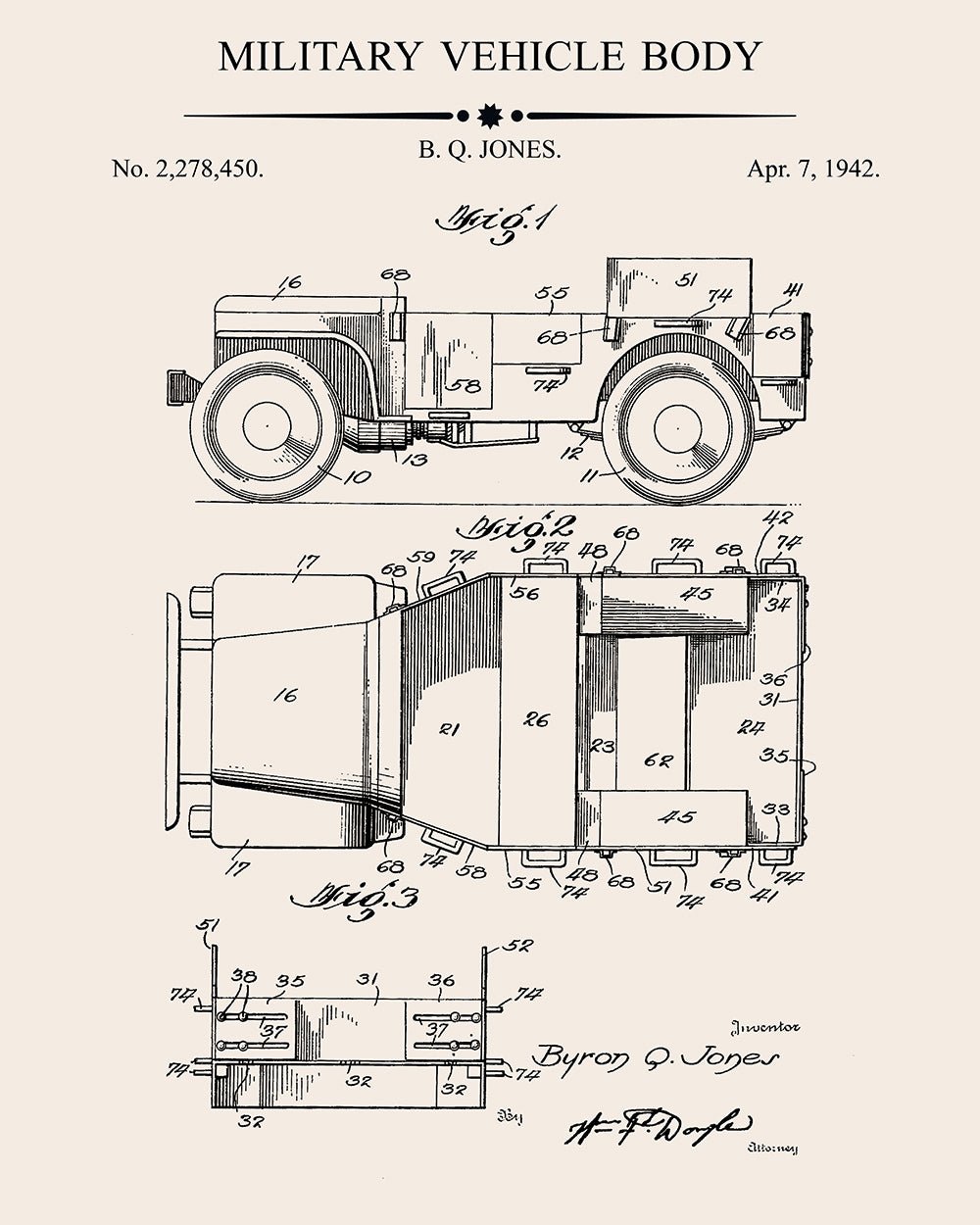 Transportation Blueprint No3 – Poster Master