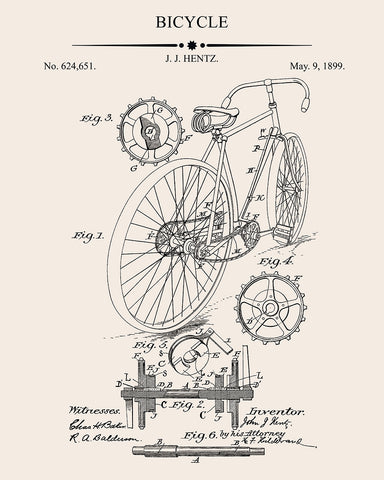 Bicycle Blueprint No3