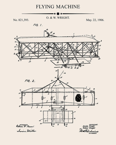 Wright Brothers Blueprint