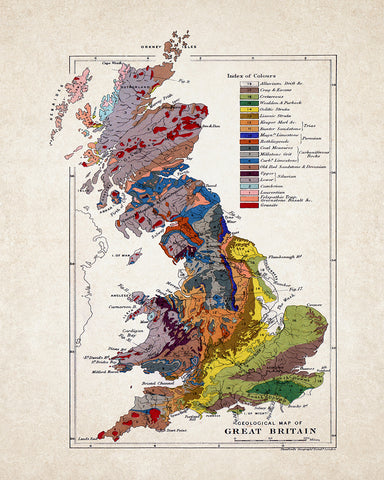 Map of Great Britain