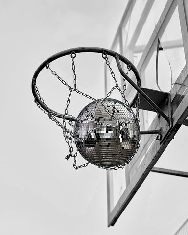 Disco Ball on Hoops