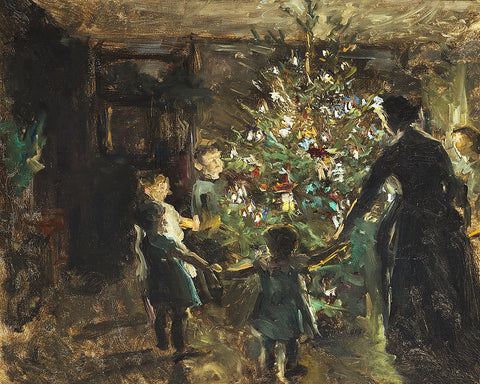 Christmas Tree Painting