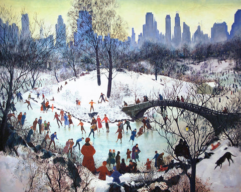 Skating in Central Park