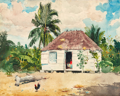 Native Hut at Nassau