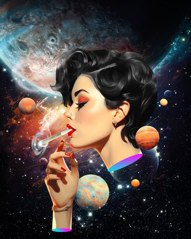 Smoking Lady