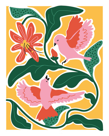 Flowers & Birds