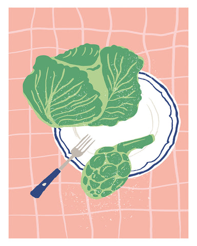 Cabbage Sketch