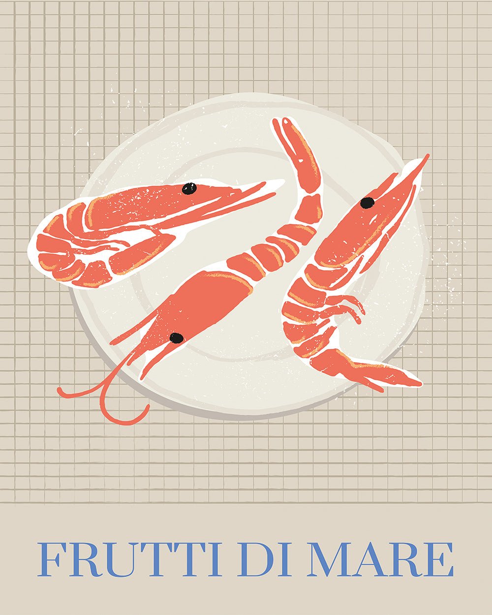 Prawns Seafood – Poster Master