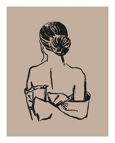 Woman's Back Sketch No1