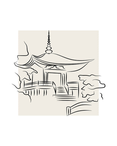Daigo-ji Temple Sketch