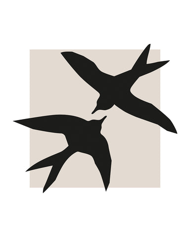 Swallows Silhouette No2